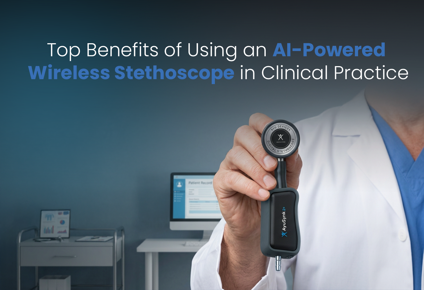 Top Benefits of Using an AI-Powered Wireless Stethoscope in Clinical Practice