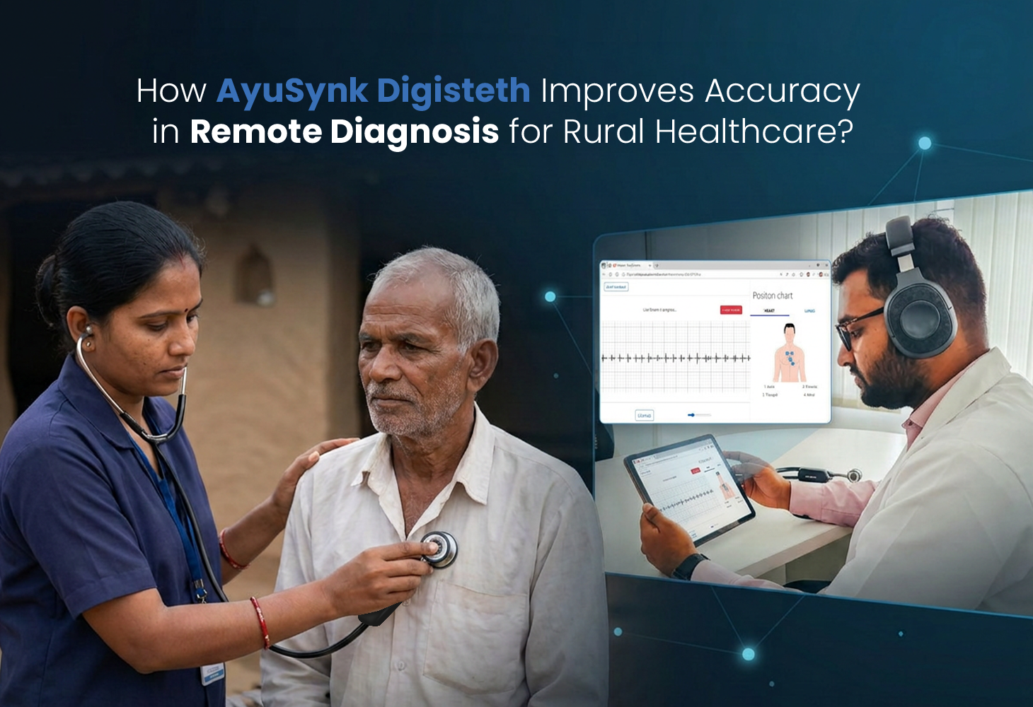 How AyuSynk Digisteth Improves Accuracy in Remote Diagnosis for Rural Healthcare?