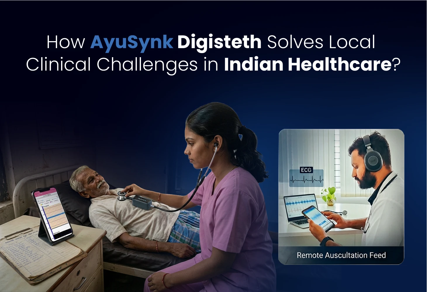 How AyuSynk Digisteth Solves Local Clinical Challenges in Indian Healthcare?