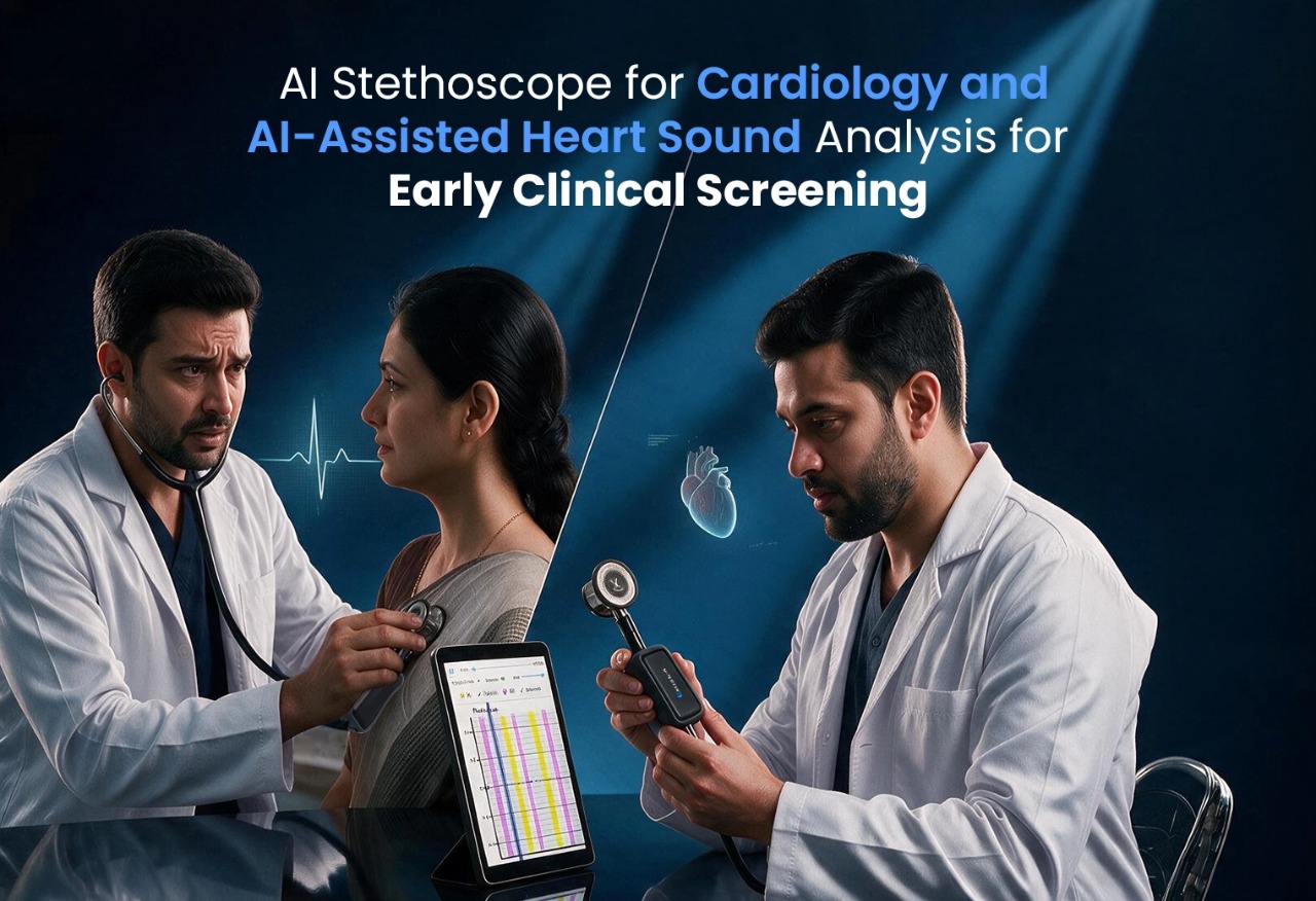 AI Stethoscope for Cardiology and AI-Assisted Heart Sound Analysis for Early Clinical Screening
