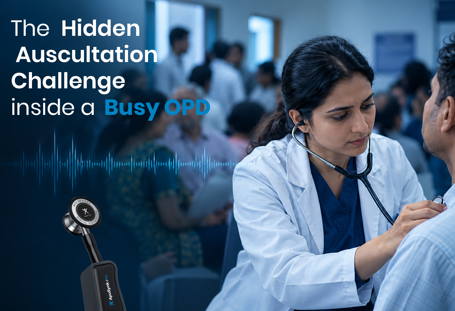 The Hidden Auscultation Challenge Inside a Busy OPD